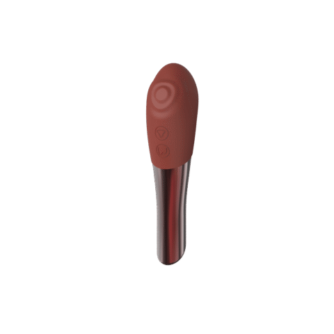 2-in-1 Tapping & Vibrating Mini Lipstick Vibe