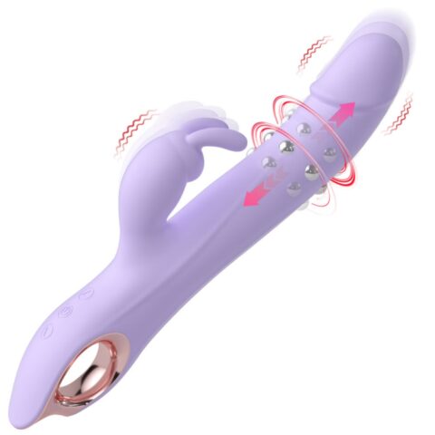 Advanced Rabbit Vibrator – Thrusting, Rotating & Vibrating