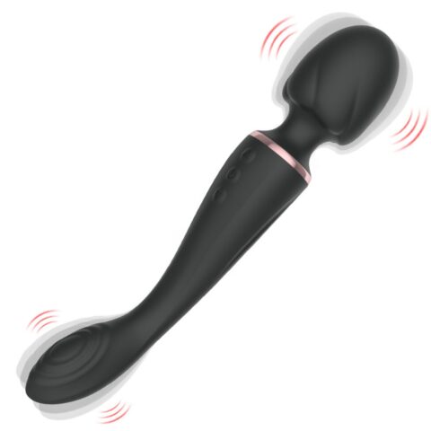 Dual-Head Wand Vibrator – Double the Power