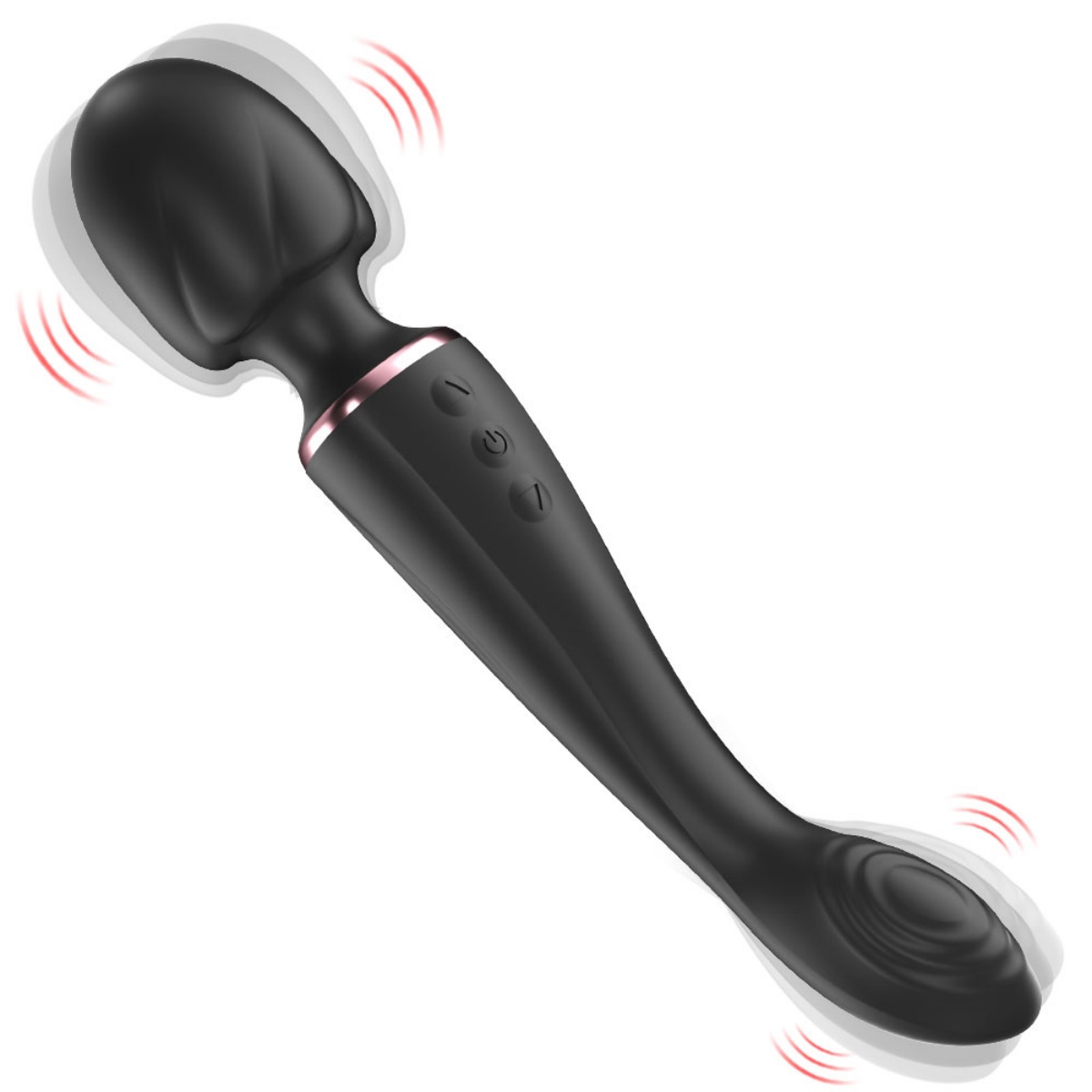 Dual-Head Wand Vibrator – Double the Power - Image 2