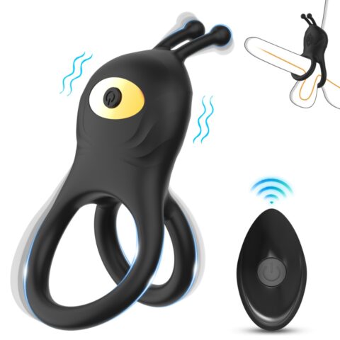 Elf Double Ring – Remote Control Dual Ring Vibrator for Couples