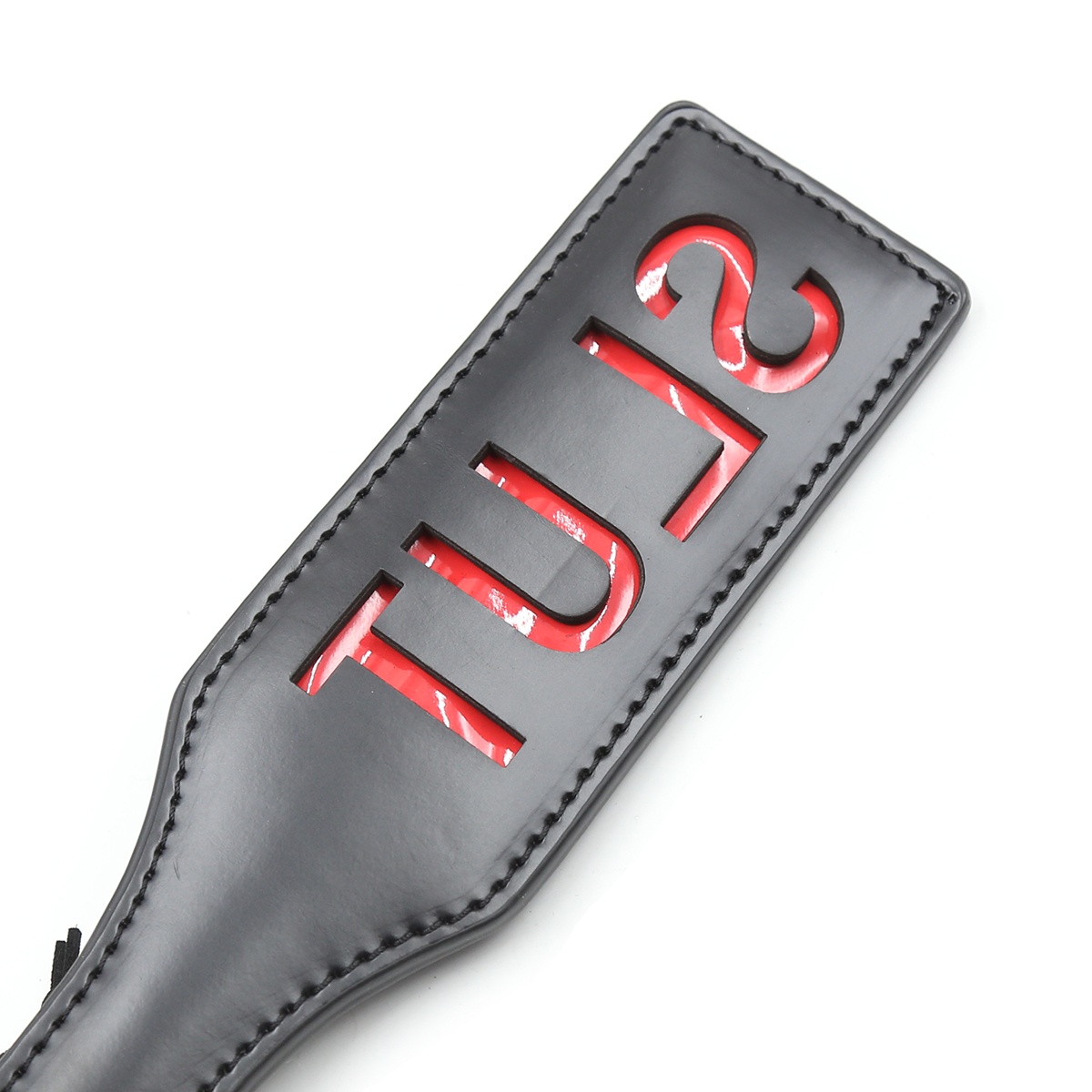 Bold Imprint Leather Paddle – PowerPlay Spanking Essential - Image 6