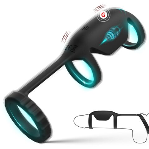 Super Ring I – Dual Ring Vibrator with 10 Modes