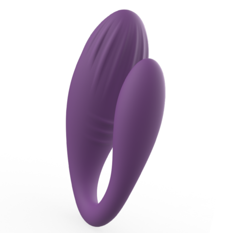 Super Soft Dual-Head Vibrator – App-Control Liquid Silicone Touch