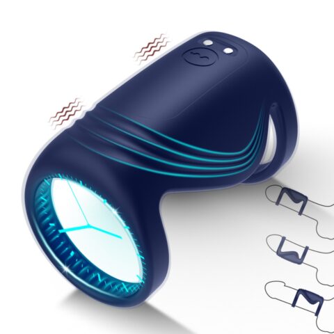 Full-Cover Vibrating Ring – Compact Power with 10 Modes